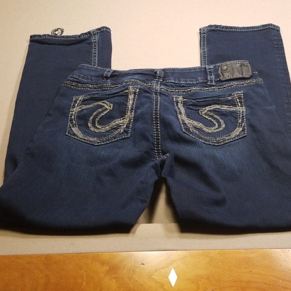 Silver jeans
